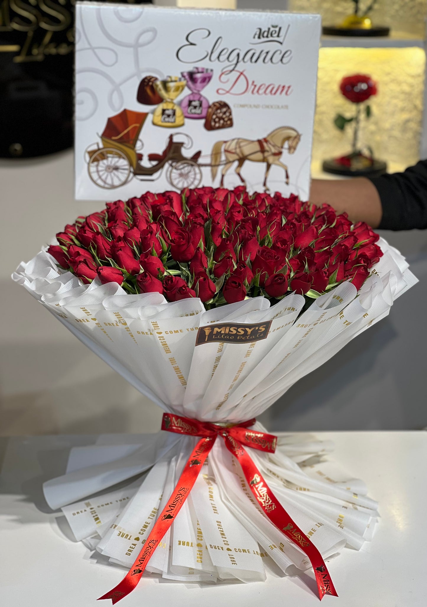 Favorite love with chocolate