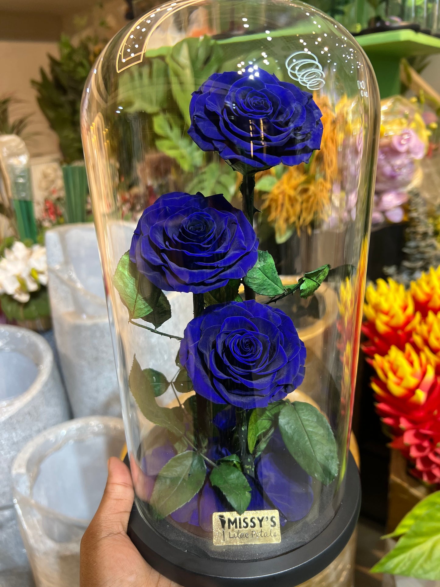 Infinity three rose