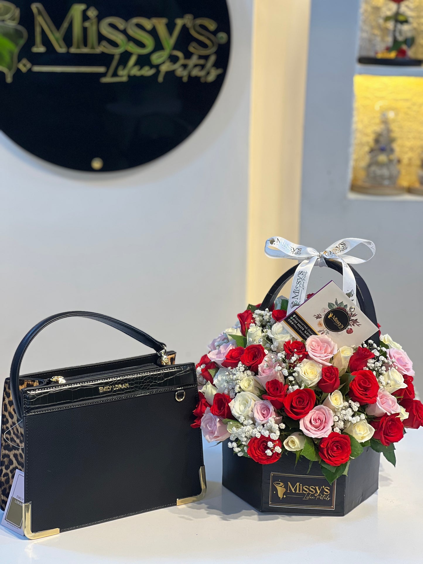 Basket with bag