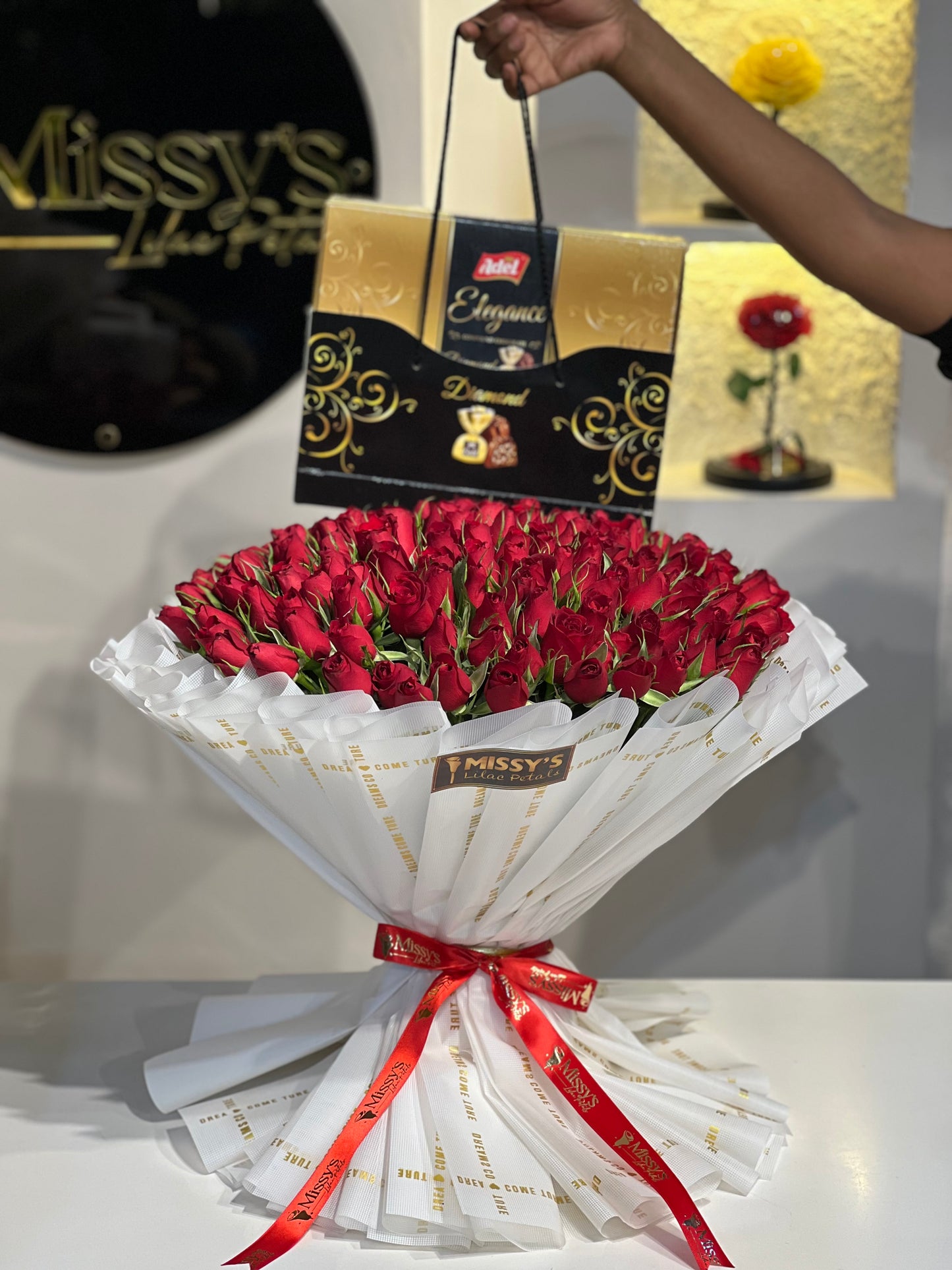 Favorite love with chocolate