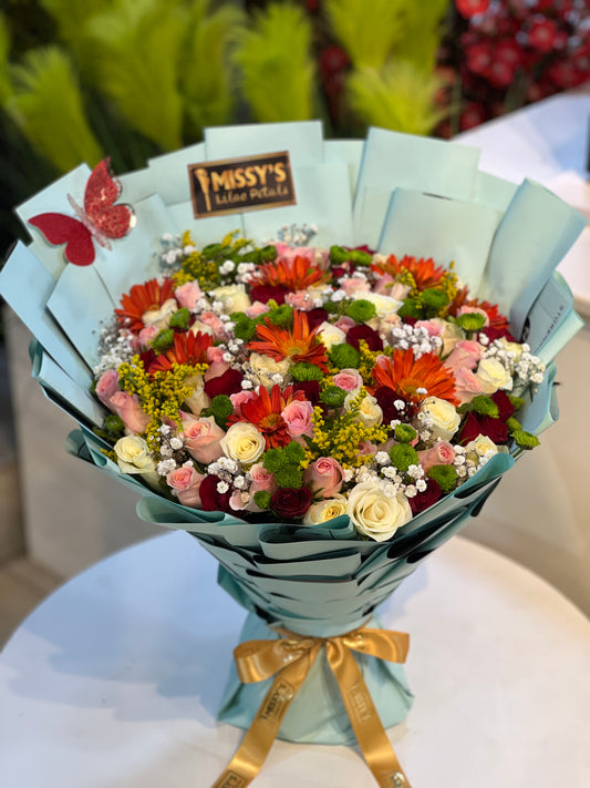 Smiley bouquet