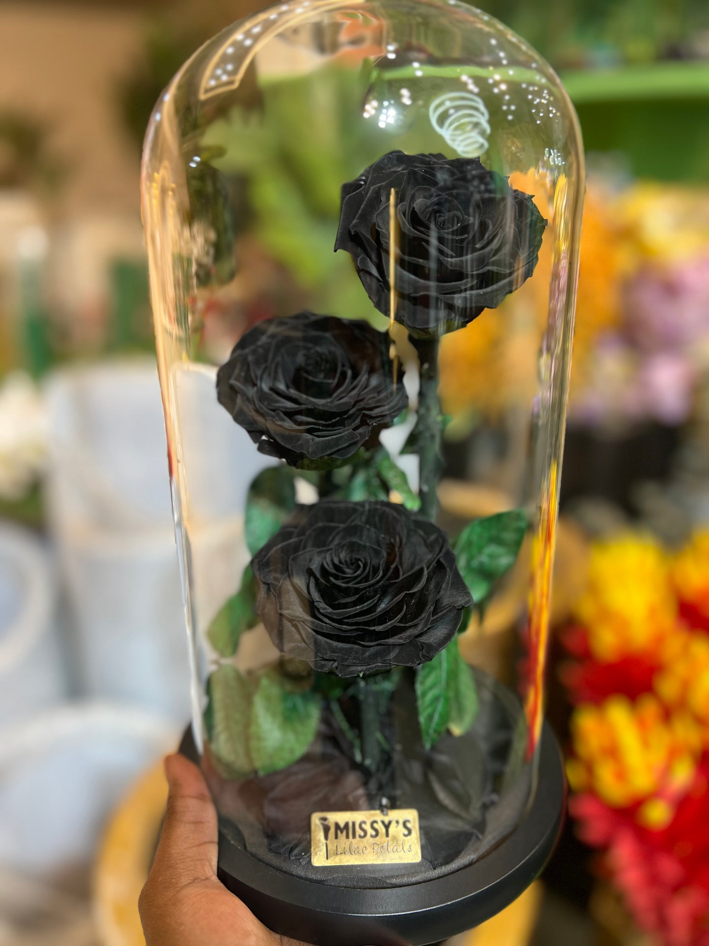 Infinity three rose