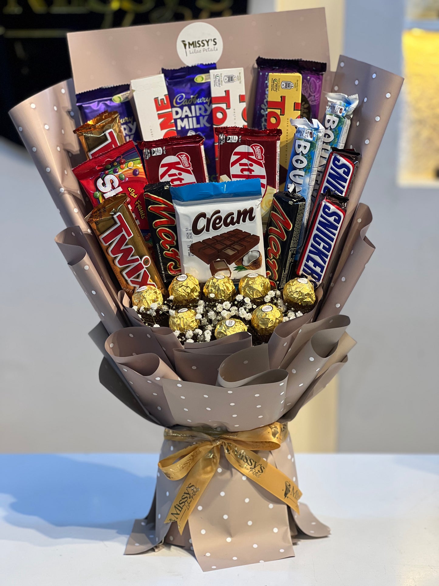 Chocolate bouquet