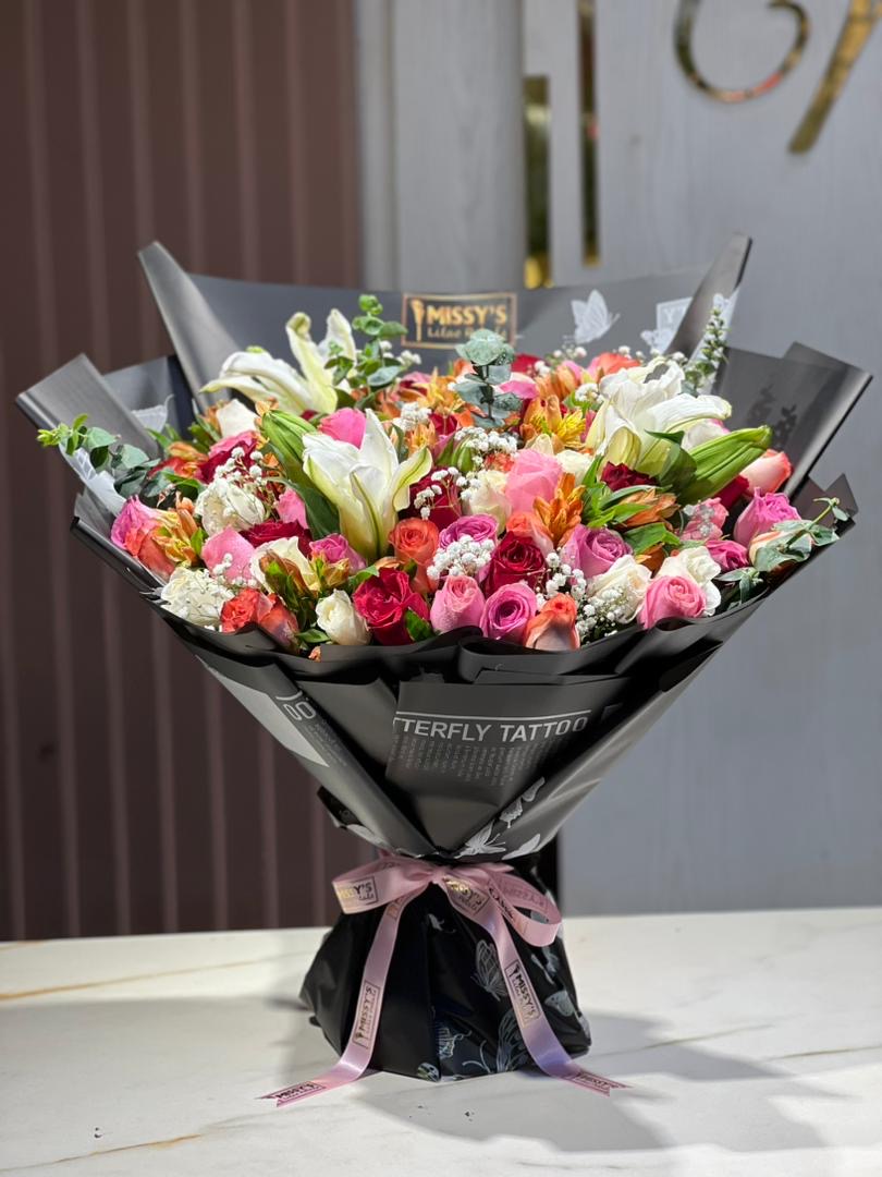Glamorous pinks