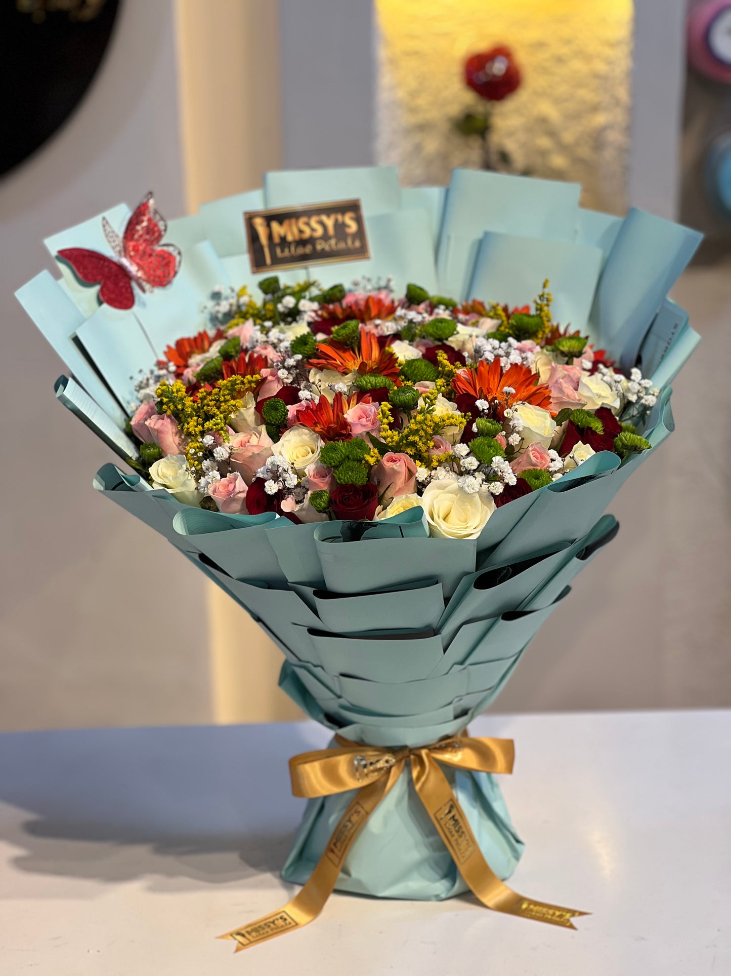 Smiley bouquet