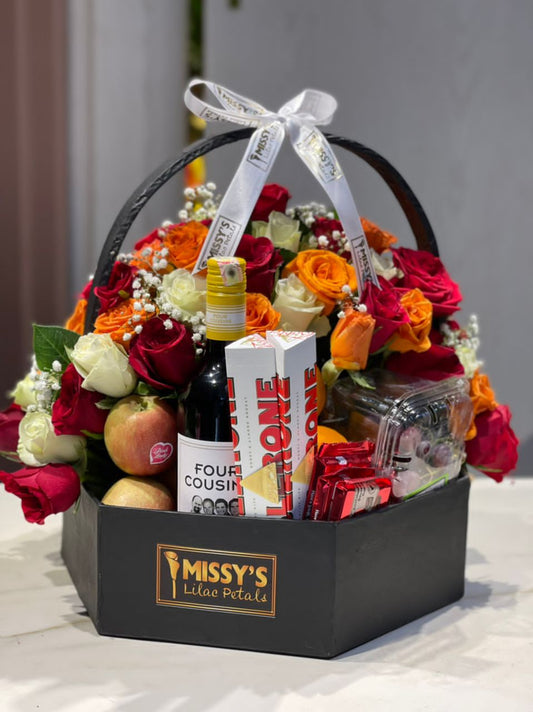 Basket goodies for mom