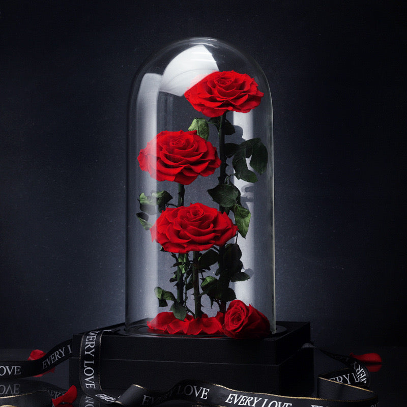 Infinity three rose