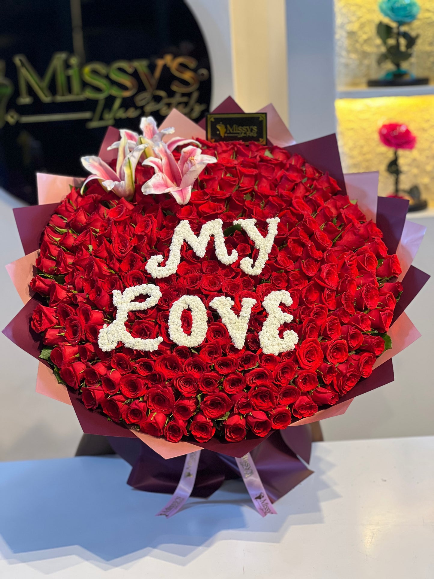 Mega bouquet customized
