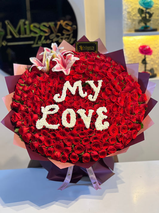 Mega bouquet customized