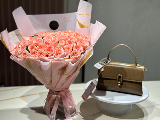 Bag and bouquet 0002