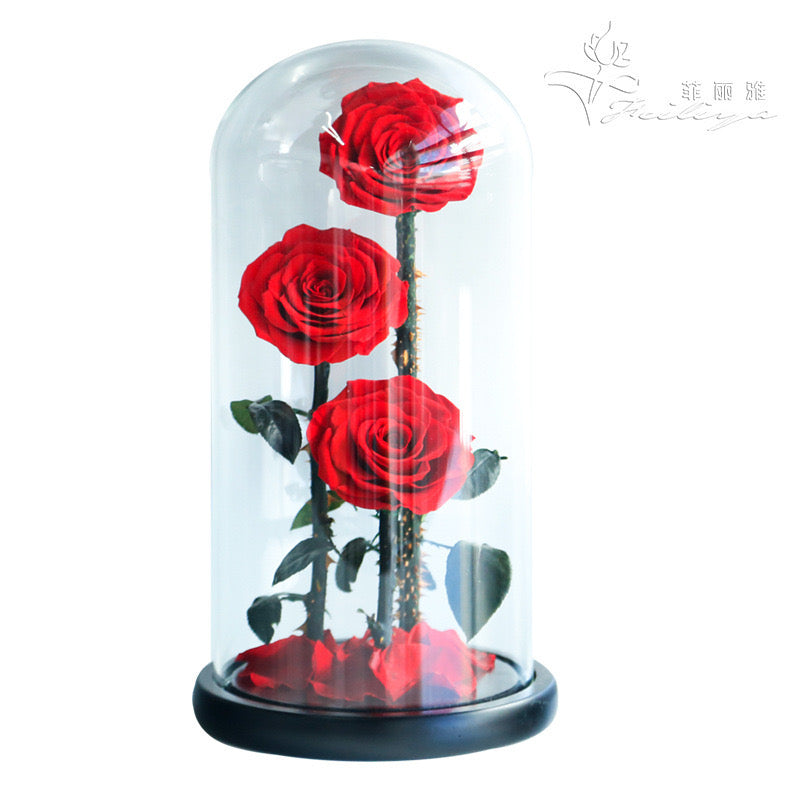 Infinity three rose