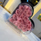 Heart Mirror Infinity Roses