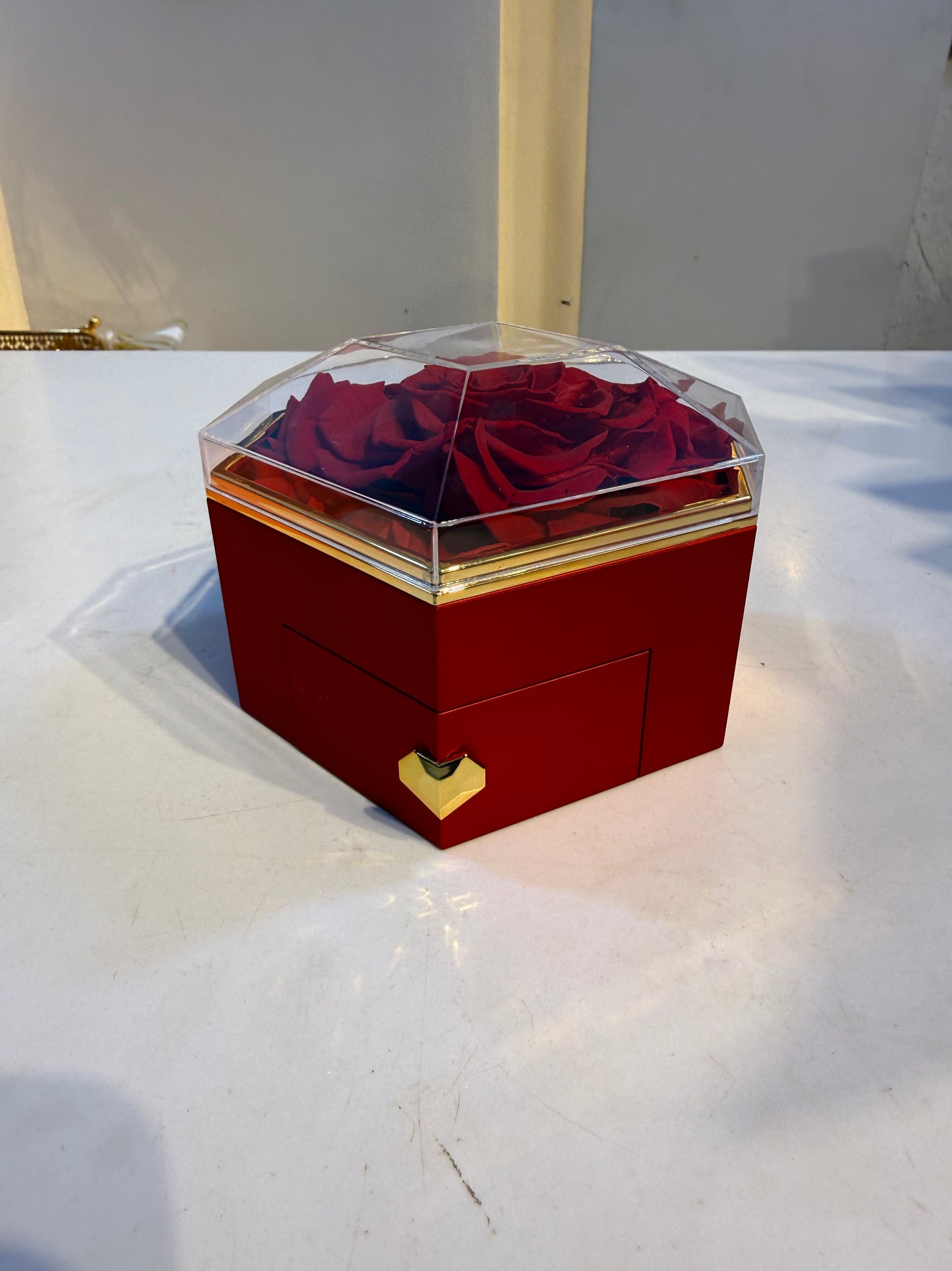 Heart Jewelry Infinity Box