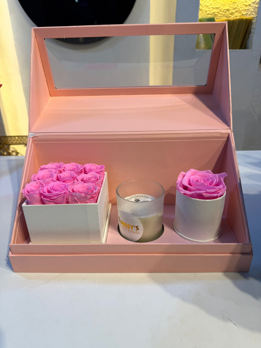 Scent Candle Infinity Roses