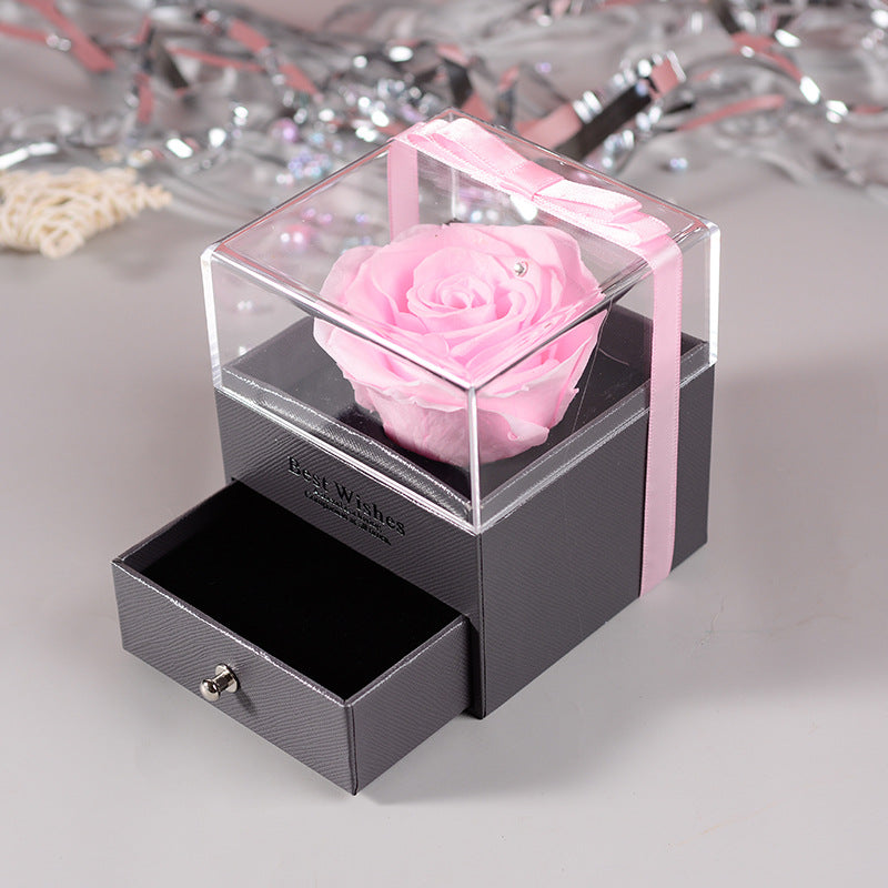 One infinity rose Jewelry box