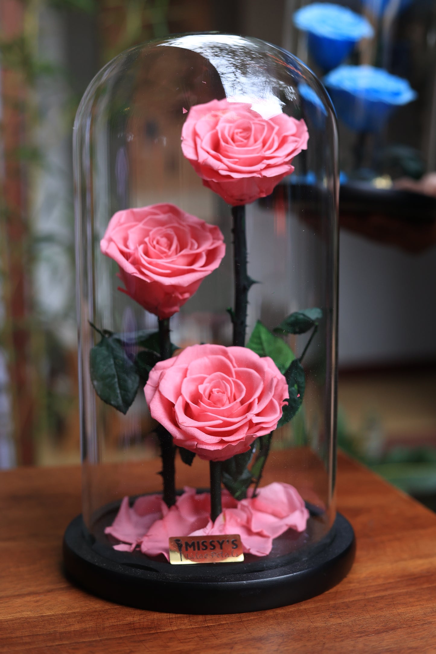 Infinity three rose