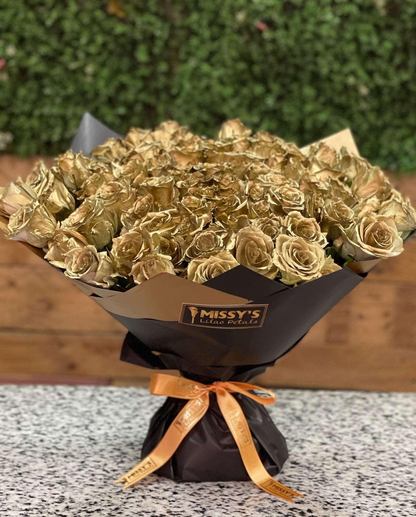 Golden bouquet